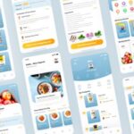 电商餐饮App应用概念设计模板