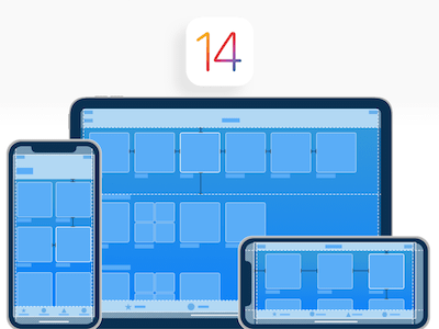 iOS 14 GUI图形用户界面设计套件