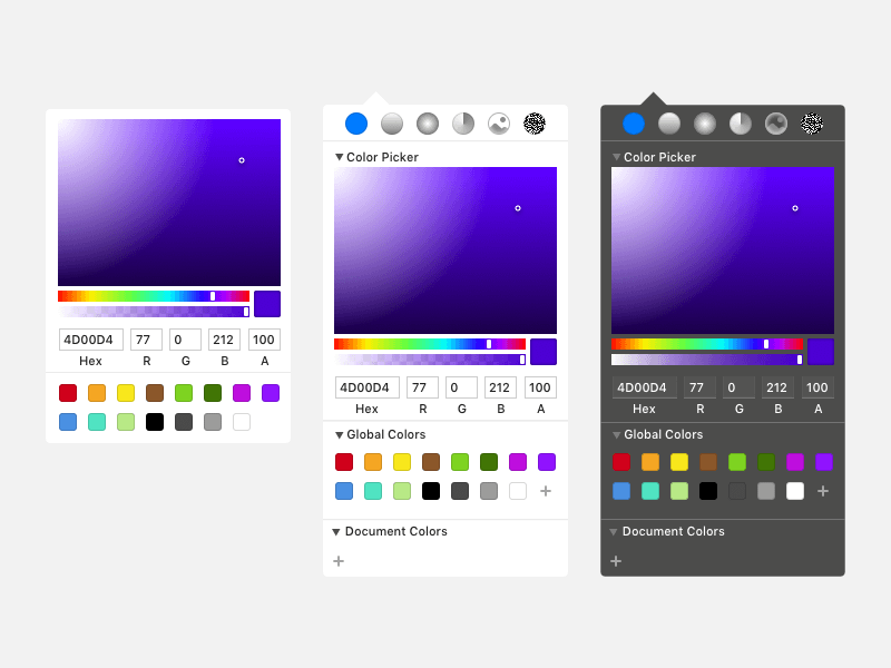 颜色选择器GUI插图