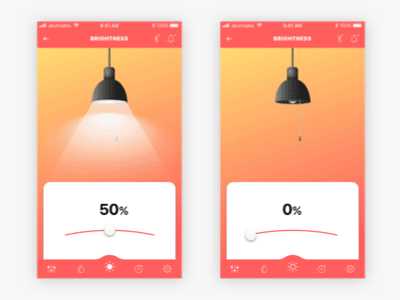 智能灯App应用程序概念设计
