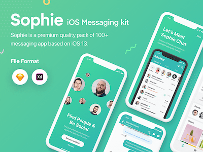 Messaging短信App应用程序UI工具包