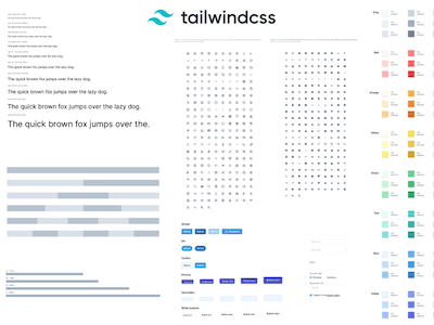 Tailwind CSS框架 UI套件