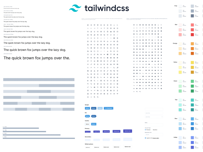 Tailwind CSS框架 UI套件插图